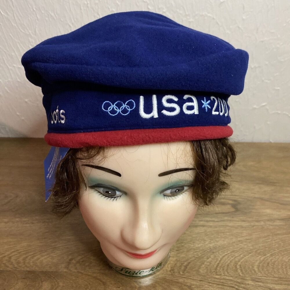Roots Blue and Red Women's Hat